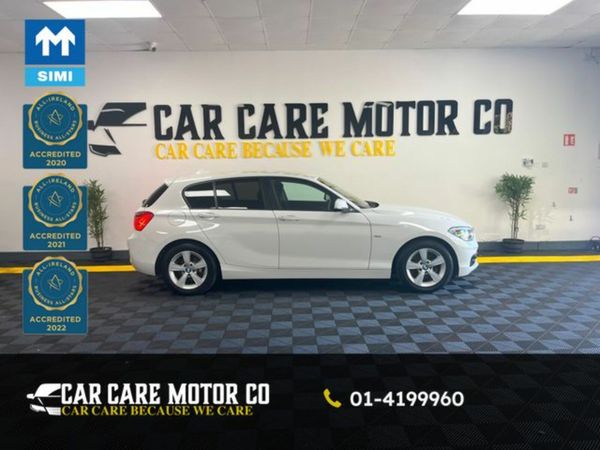 BMW 1-Series Hatchback, Petrol, 2016, White