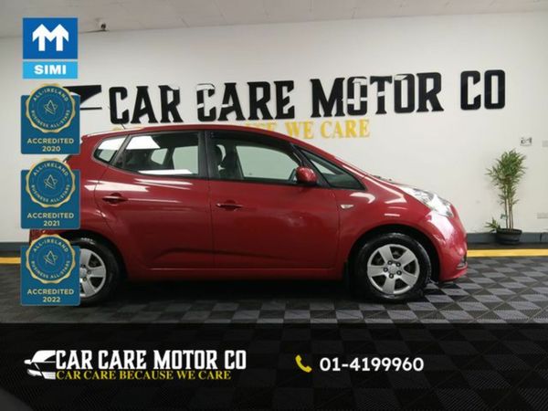 Kia Venga MPV, Petrol, 2017, Red