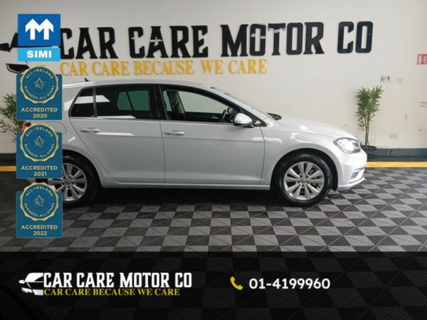 Volkswagen Golf Hatchback, Petrol, 2018, White