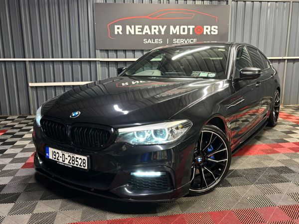 BMW 5-Series Saloon, Petrol Plug-in Hybrid, 2019, Black