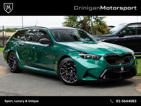 BMW M5 Estate, Petrol Plug-in Hybrid, 2025, Green