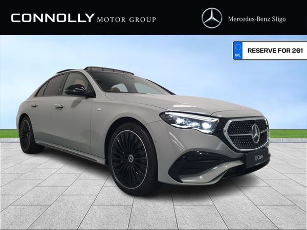 Mercedes-Benz E-Class Saloon, Petrol Plug-in Hybrid, 2025, Grey