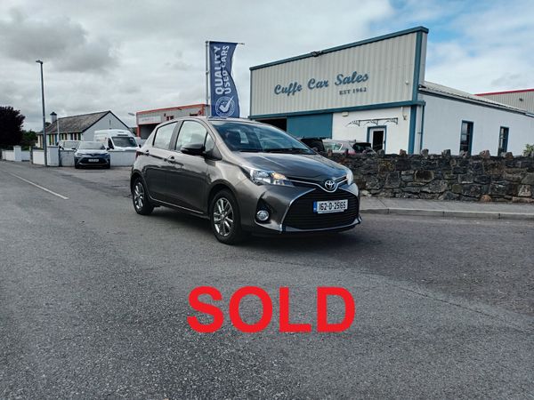 Toyota Yaris Hatchback, Petrol, 2016, Grey