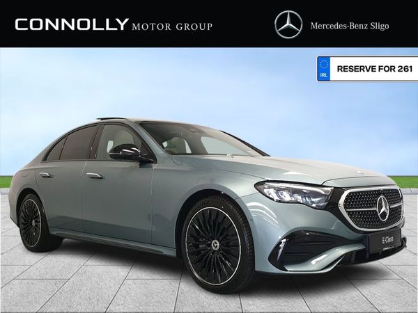 Mercedes-Benz E-Class Saloon, Petrol Hybrid, 2025, Silver