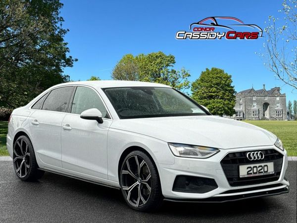 Audi A4 Saloon, Diesel, 2020, White