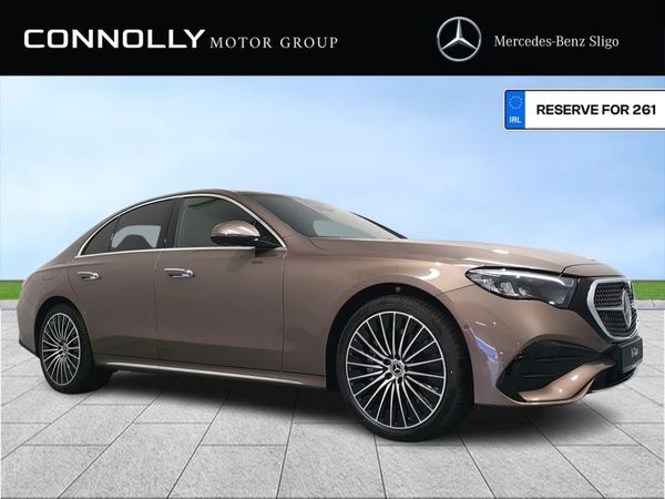 Mercedes-Benz E-Class Saloon, Diesel Plug-in Hybrid, 2025, Brown