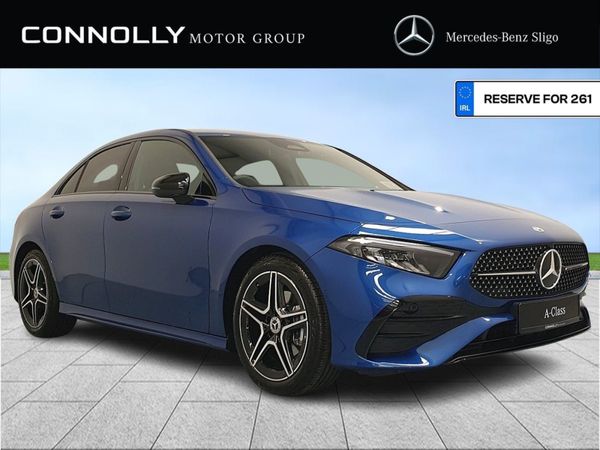 Mercedes-Benz A-Class Saloon, Petrol, 2025, Blue