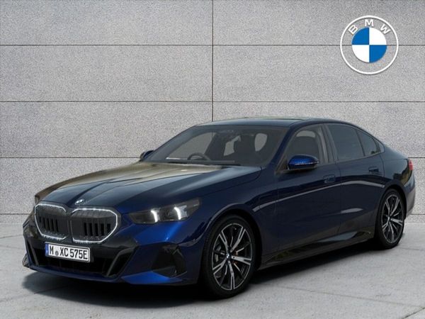 BMW 5-Series Saloon, Petrol Plug-in Hybrid, 2026, Blue