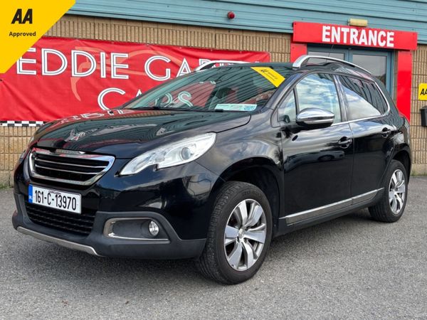 Peugeot 2008 SUV, Petrol, 2016, Black