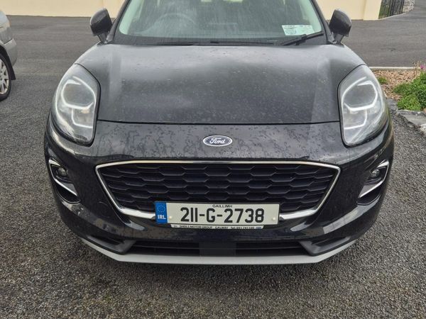 Ford Puma MPV, Petrol Hybrid, 2021, Black