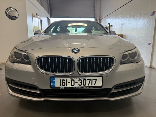 BMW 5-Series Saloon, Diesel, 2016, Silver