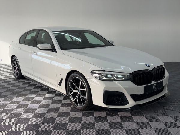 BMW 5-Series Saloon, Diesel, 2021, White