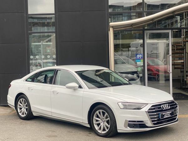 Audi A8 Saloon, Diesel, 2019, White
