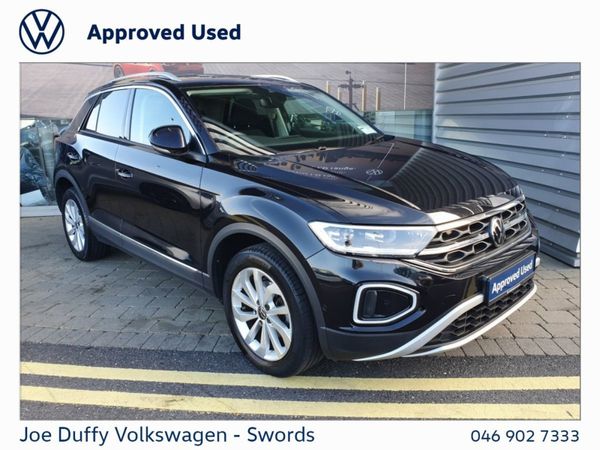 Volkswagen T-Roc SUV, Petrol, 2022, Black