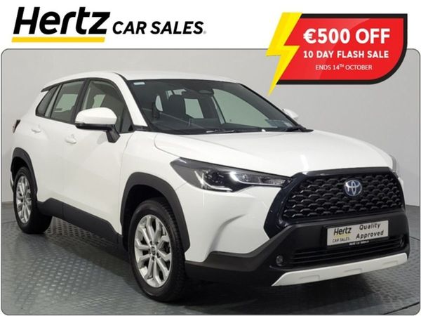 Toyota Corolla Cross Hatchback, Petrol Hybrid, 2023, White