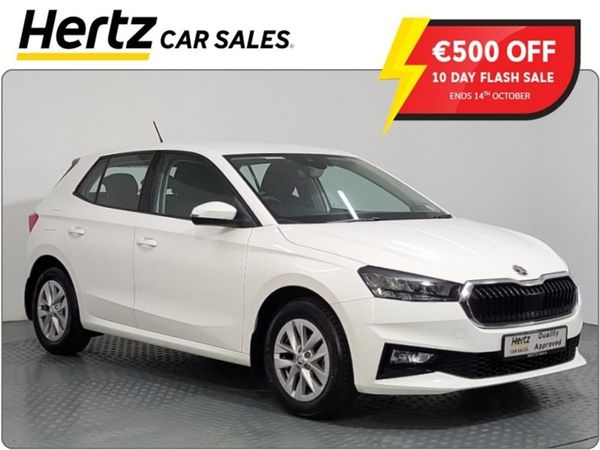 Skoda Fabia Hatchback, Petrol, 2024, White
