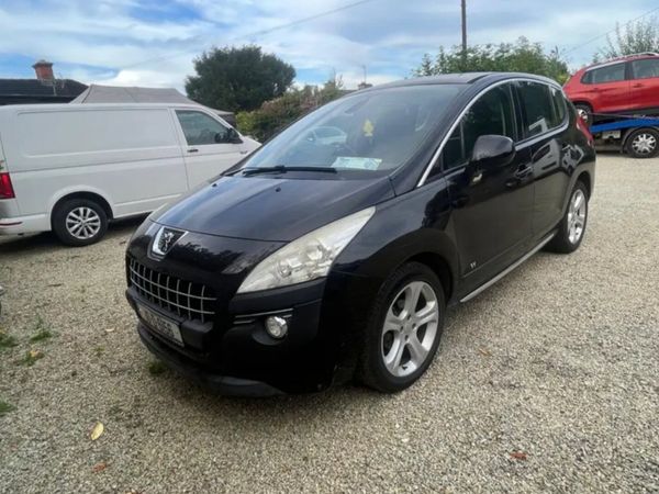 Peugeot 3008 MPV, Diesel, 2010, Black