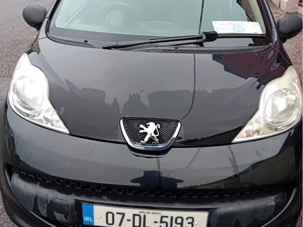 Peugeot 107 Hatchback, Petrol, 2007, Black