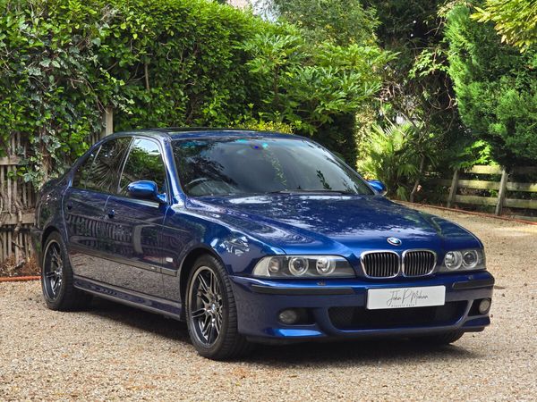 BMW M5 Saloon, Petrol, 2000, Blue