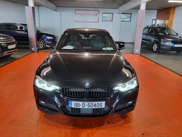 BMW 3-Series Saloon, Petrol Plug-in Hybrid, 2018, Black
