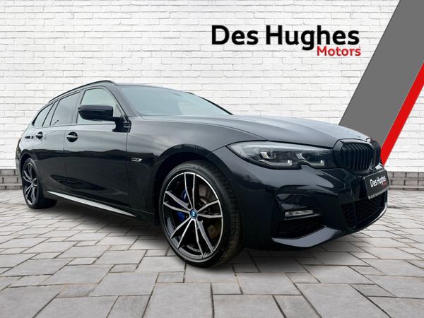 BMW 3-Series Estate, Petrol Plug-in Hybrid, 2022, Black