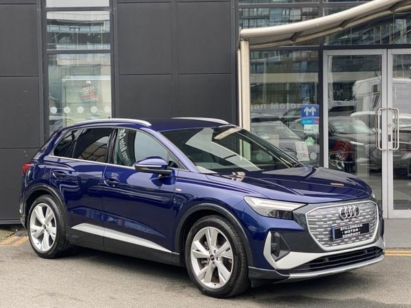 Audi Q4 e-tron Estate, Electric, 2023, Blue