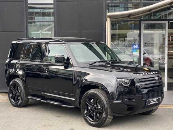 Land Rover Defender Estate, Petrol Plug-in Hybrid, 2025, Black
