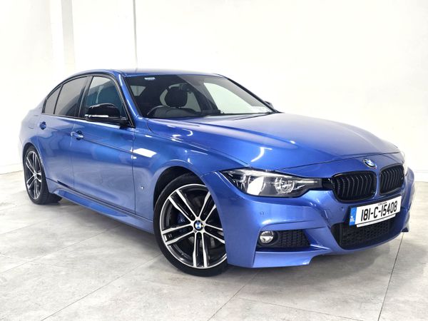 BMW 3-Series Saloon, Petrol Plug-in Hybrid, 2018, Blue