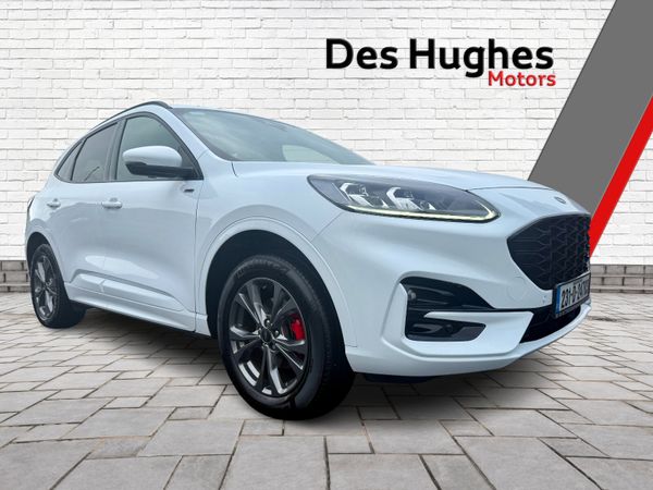 Ford Kuga SUV, Petrol Plug-in Hybrid, 2023, White