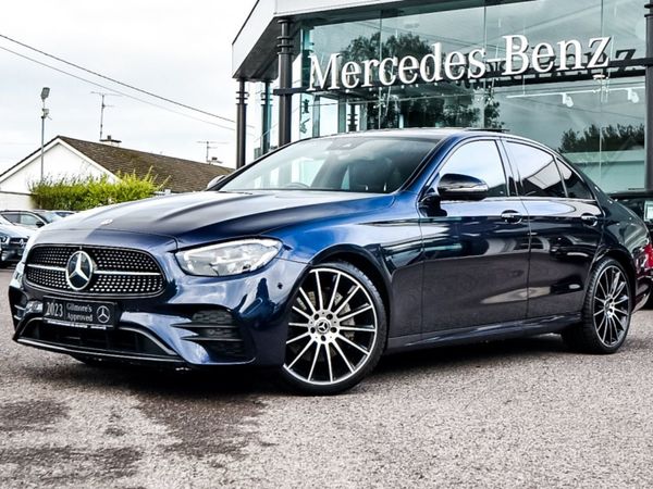 Mercedes-Benz E-Class Saloon, Diesel Hybrid, 2023, Blue