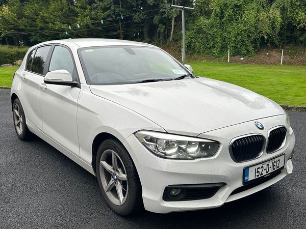 BMW 1-Series Hatchback, Diesel, 2015, White