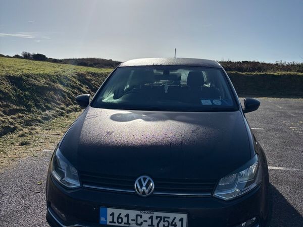 Volkswagen Polo Hatchback, Diesel, 2016, Black