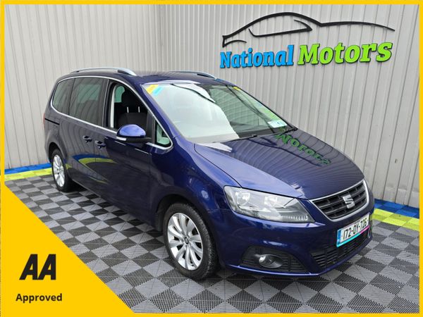 SEAT Alhambra MPV, Diesel, 2017, Blue