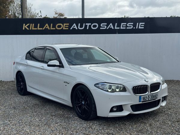 BMW 5-Series Saloon, Diesel, 2016, White