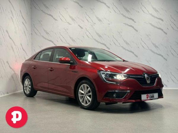 Renault Megane Saloon, Petrol, 2019, Red