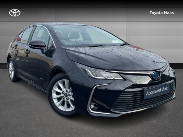 Toyota Corolla Saloon, Petrol Hybrid, 2022, Black