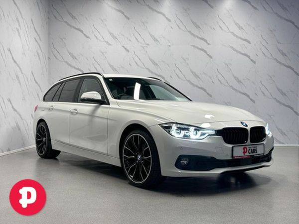 BMW 3-Series Estate, Diesel, 2017, White