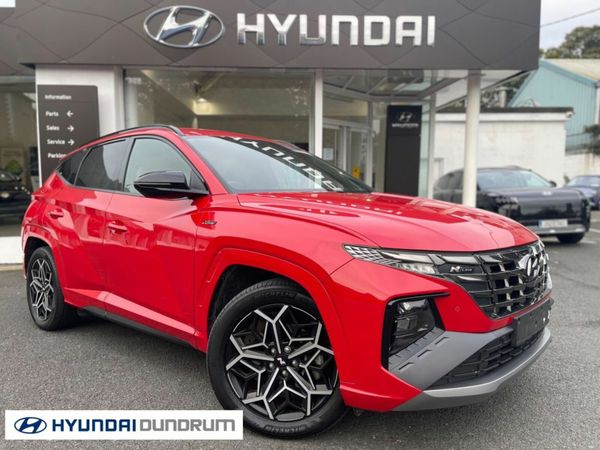 Hyundai Tucson SUV, Petrol Plug-in Hybrid, 2022, Red
