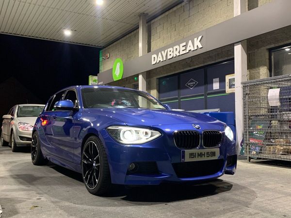 BMW 1-Series Hatchback, Petrol, 2015, Blue