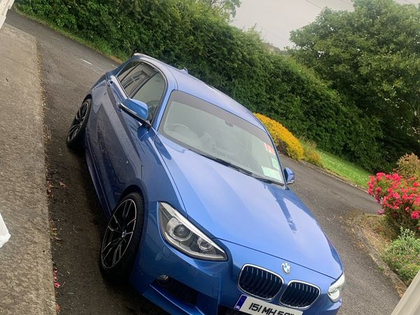 BMW 1-Series Hatchback, Petrol, 2015, Blue