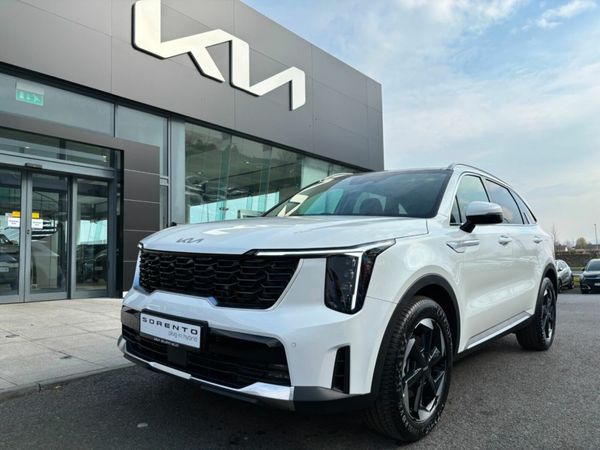 Kia Sorento SUV, Petrol Plug-in Hybrid, 2025, White