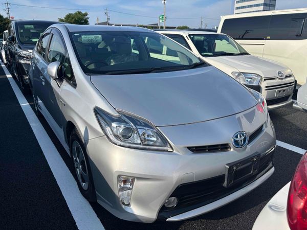 Toyota Prius Hatchback, Petrol Hybrid, 2014, Silver