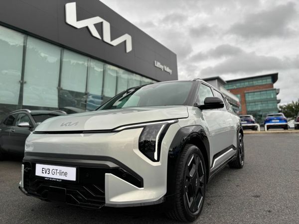 Kia EV3 SUV, Electric, 2025, Silver