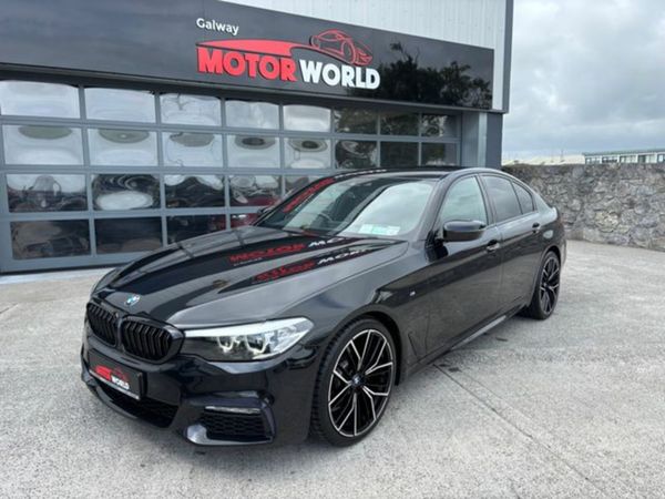 BMW 5-Series Saloon, Diesel, 2018, Black