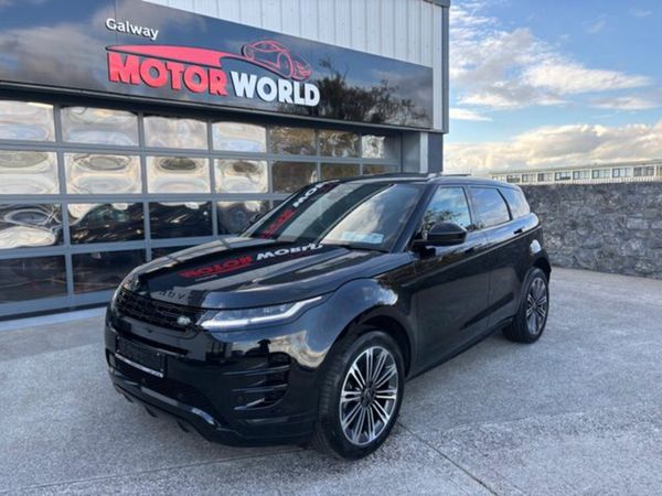 Land Rover Range Rover Evoque SUV, Petrol Plug-in Hybrid, 2024, Black