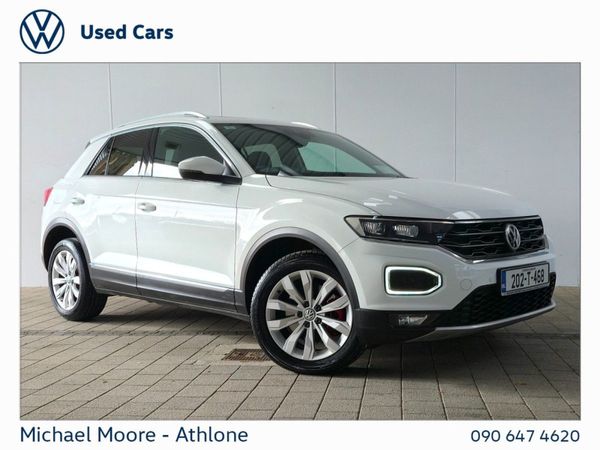 Volkswagen T-Roc SUV, Diesel, 2020, White