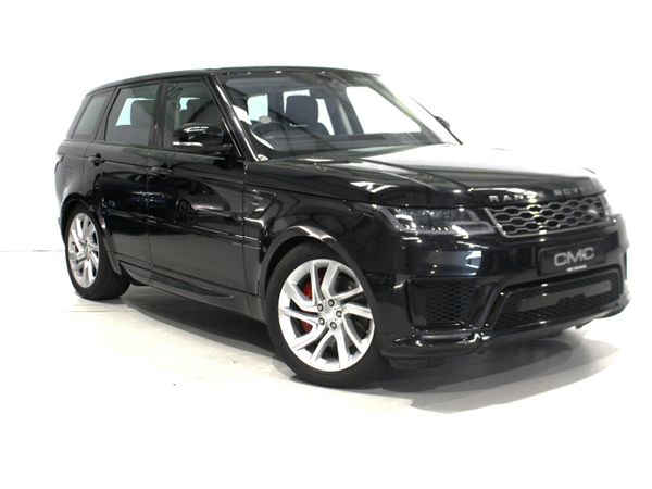 Land Rover Range Rover Sport SUV, Petrol Hybrid, 2020, Black