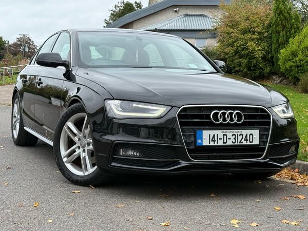 Audi A4 Saloon, Diesel, 2014, Black