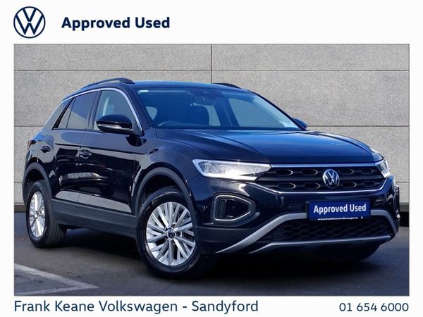 Volkswagen T-Roc SUV, Petrol, 2022, Black