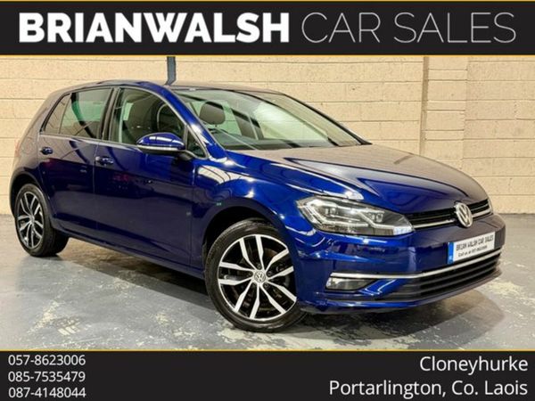 Volkswagen Golf Hatchback, Petrol, 2018, Blue